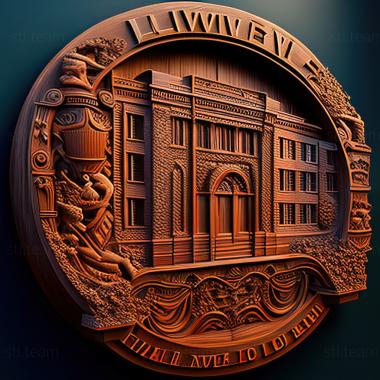 3D model Lowell Massachusetts (STL)